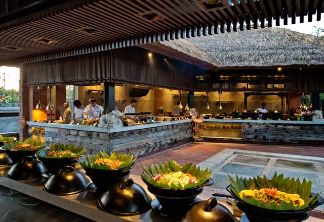 Kampoeng Bali Authentic Balinese Dining Experience I want to swim in every one of those pools and drink all the cocktails. kampoeng bali authentic balinese dining